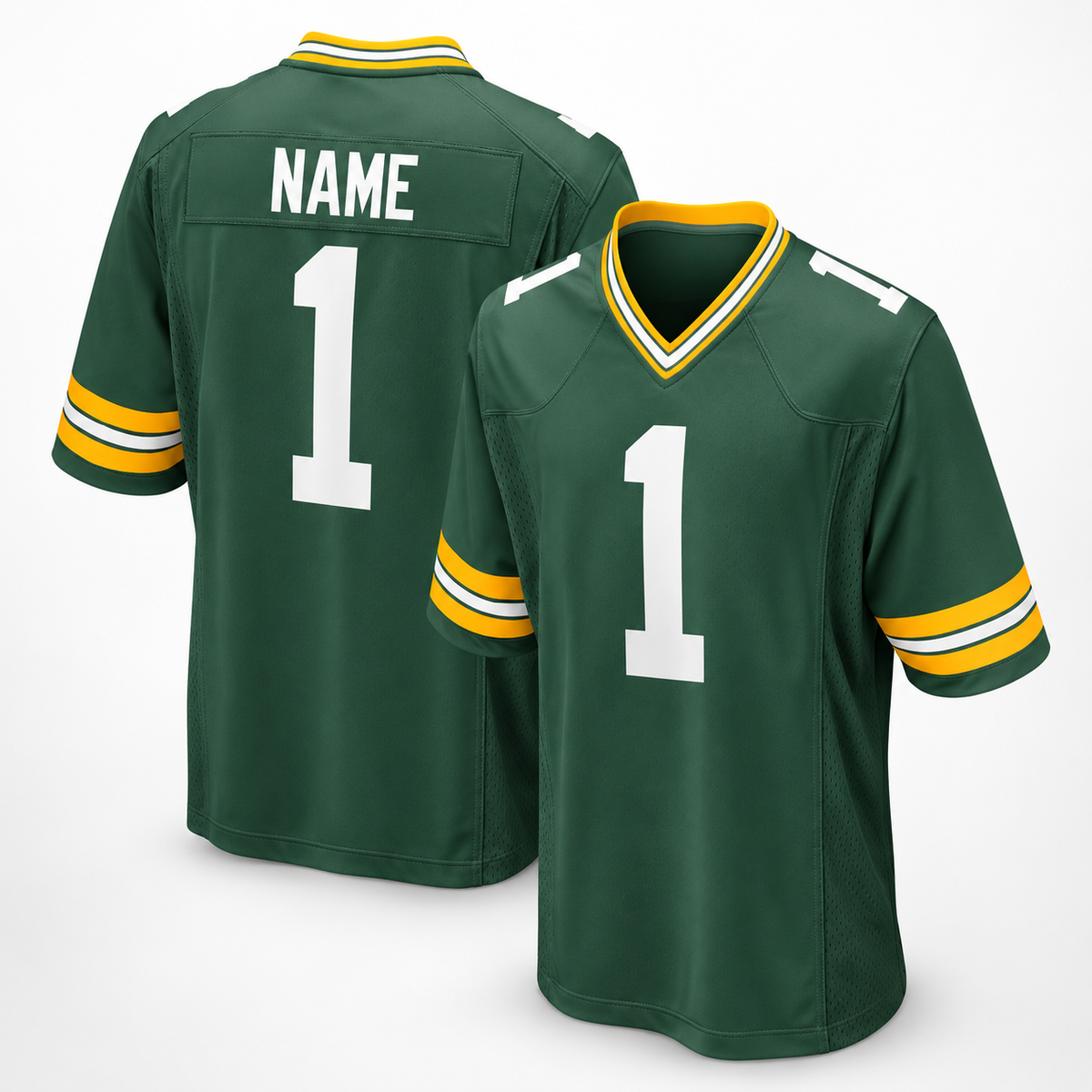 GBPK Green Custom Game Jersey