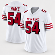 SF49 White Custom Alternate Jersey - customizable name and number, image 1
