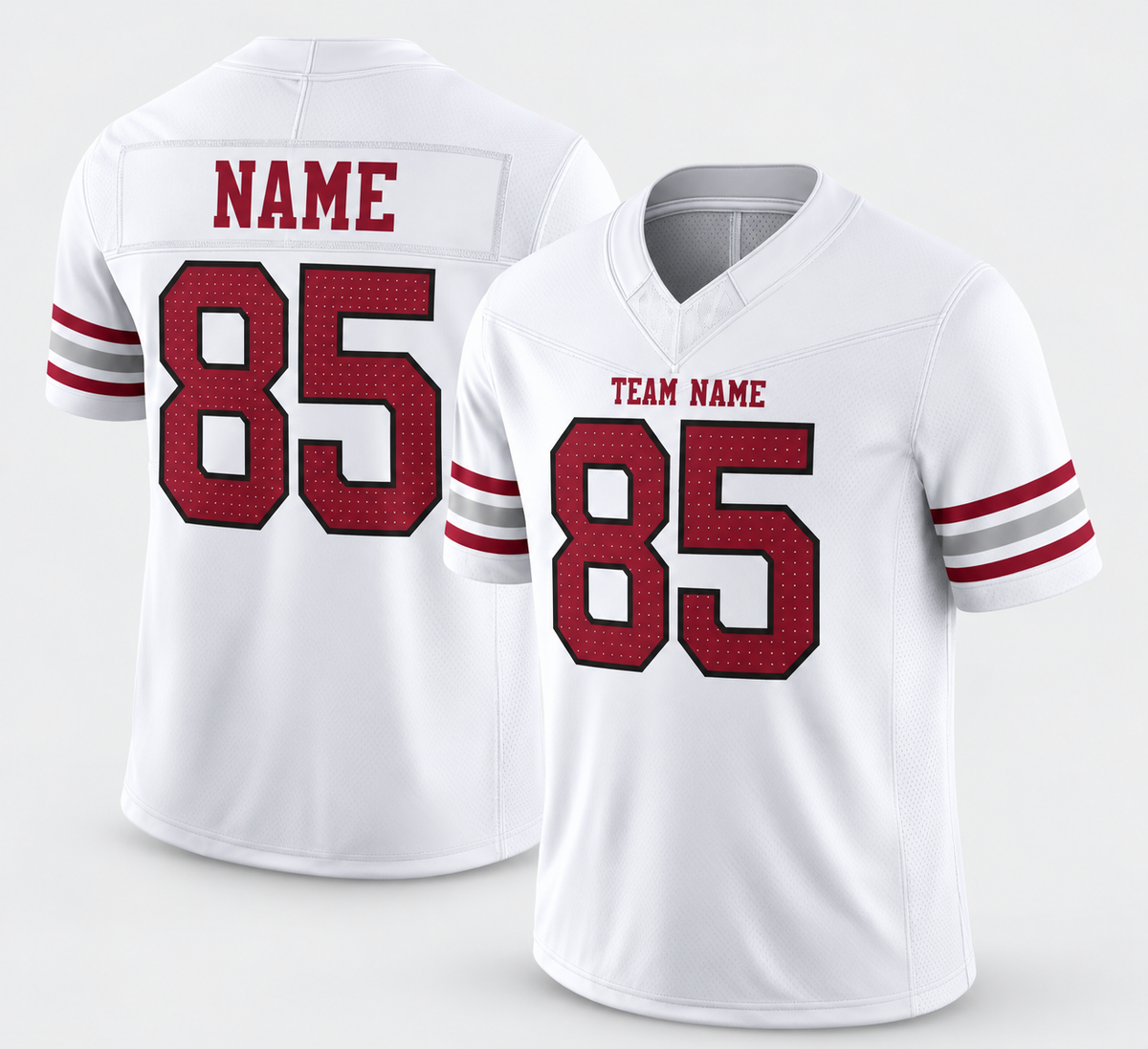 AZCD White Custom Limited Jersey