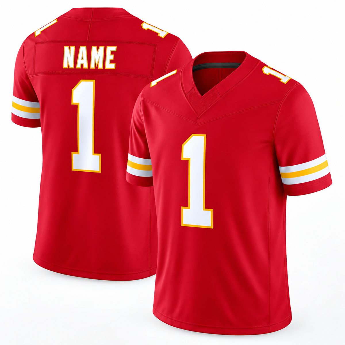 KSCH Red Custom Limited Jersey