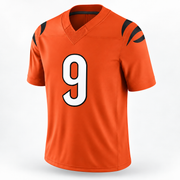 CNBG Orange Custom Alternate Jersey - customizable name and number, image 2