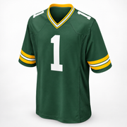 GBPK Green Custom Game Jersey - customizable name and number, image 2