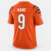 CNBG Orange Custom Alternate Jersey - customizable name and number, image 3