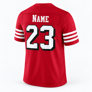 SF49 Scarlet Custom Alternate Jersey - customizable name and number, image 3