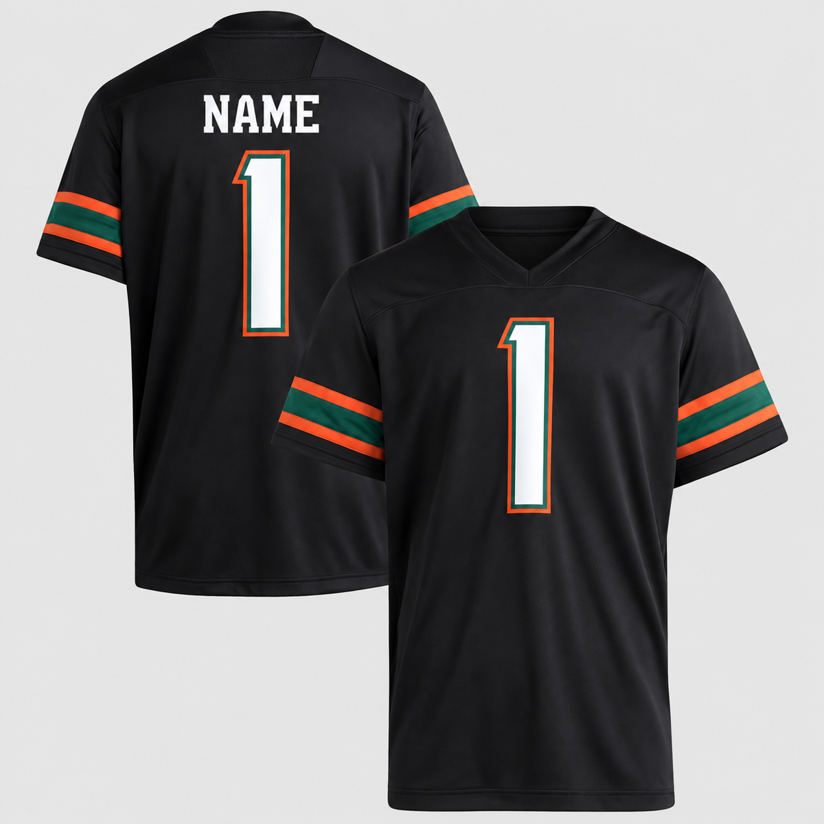 MHRC Black Custom Premier Jersey