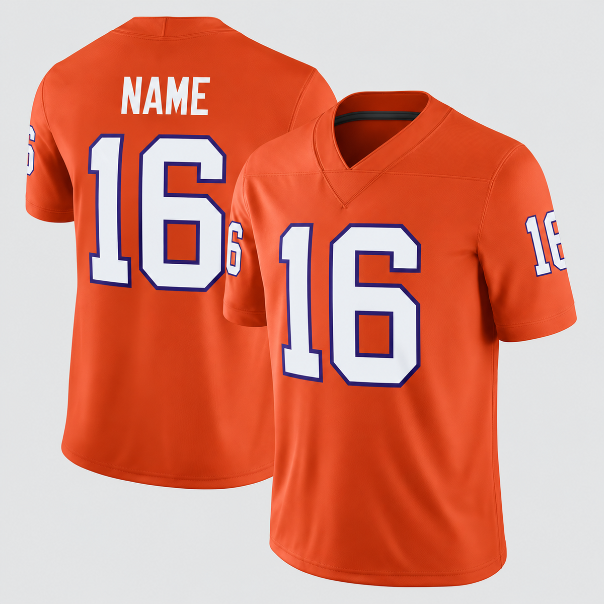 CLMT Orange Custom Game Jersey